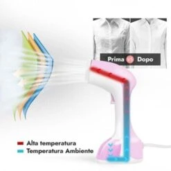 Ferro Da Stiro Verticale Vapore 1100W Stiratrice Viaggio Portatile DF-019 -Assistenza Domiciliare 12937934 4