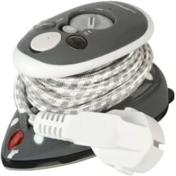 Nova Ferro Da Stiro Da Viaggio Antiaderente E A Doppia Tensione Da 40 Ml Con Misurino Colore : Grigio -Assistenza Domiciliare 14814172 5