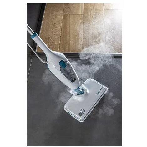 Black & Decker Black+Decker FSMH13E5 Lavapavimenti A Vapore Steam-Mop 5 In 1 Potenza 1300 W Capacita' 0,38 L Bianco/Blu 6 Black & Decker Black+Decker FSMH13E5 Lavapavimenti A Vapore Steam-Mop 5 In 1 Potenza 1300 W Capacita' 0,38 L Bianco/Blu - immagine 4