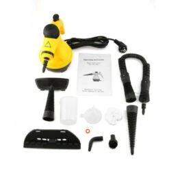 Trade Shop - Pulitore A Vapore Elettrico Portatile Multiuso 1000 Watt 350ml 50°c Accessori -Assistenza Domiciliare 16215705 3