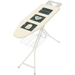 Colombo Asse Da Stiro PRATICA 120x40 Regolabile In 6 Posizioni Di Altezza, Poggiaferro Con Silicone, Griglia Porta Biancheria Rinforzata