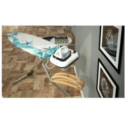 Colombo Asse Stiro ATLANTIC 130x44 Regolazione In Multiposizione Di Altezza, Poggiaferro Portacaldaia Con Portagrucce Integrato, -Assistenza Domiciliare 16624810 4