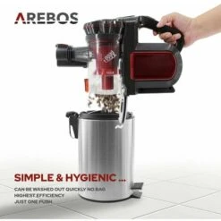AREBOS Aspirapolvere Portatile A Batteria Aspirapolvere 2 In 1 Aspirapolvere -Assistenza Domiciliare 26673654 5