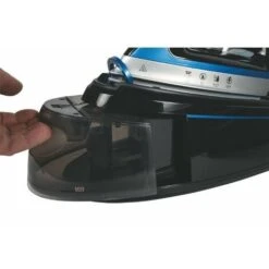 BLU METALLICO FERRO DA STIRO CON CALDAIA RICARICA CONTINUA 2400 W -Assistenza Domiciliare 26733535 4