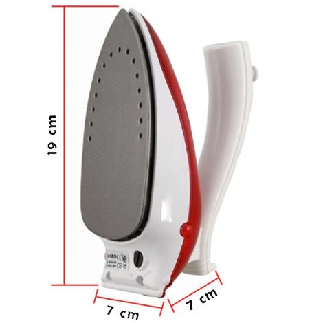 Ferro Da Stiro Mini Da Viaggio Portatile 1000W A Vapore Secco Pieghevole PL-368A 7 Ferro Da Stiro Mini Da Viaggio Portatile 1000W A Vapore Secco Pieghevole PL-368A - immagine 5