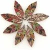50 Pz/set Foglia D'acero Stampato Bottoni In Legno Colore Abbagliante Bottoni Decorativi Vestiti Cappelli E Sciarpe Accessori Bottoni -Assistenza Domiciliare 63847224 1