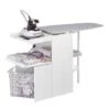 Foppapedretti Lo Stiro Mobile Con Asse Da Stiro A Scomparsa, Legno, Bianco -Assistenza Domiciliare 67991864 1