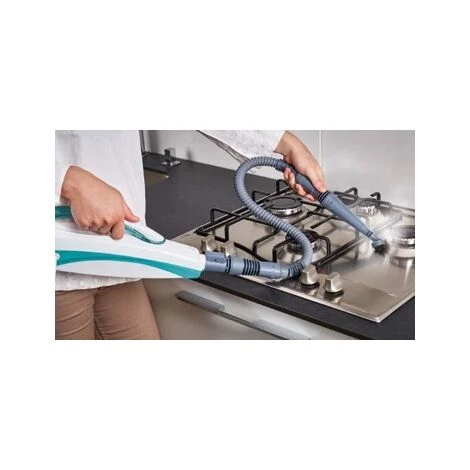 Polti Vaporetto SV450Double Scopa Vapore Doppia Funzione Con Pulitore Portatile, Uccide Ed Elimina Il 99,9% Di Virus, Germi E Batteri, Con Extra Dotazione Panni, 13 Accessori, 1500 W, Verde/Bianco 5 Polti Vaporetto SV450Double Scopa Vapore Doppia Funzione Con Pulitore Portatile, Uccide Ed Elimina Il 99,9% Di Virus, Germi E Batteri, Con Extra Dotazione Panni, 13 Accessori, 1500 W, Verde/Bianco - immagine 3