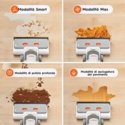 ULTENIC AC1 - Aspirapolvere Senza Fili - Umido/Secco -15000Pa - 45min Di Autonomia -Assistenza Domiciliare 68980640 4