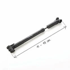 Fischer Pompa Per Bicicletta Doppia, Fissaggio Al Telaio, Nera, 85576 -Assistenza Domiciliare 70842226 3