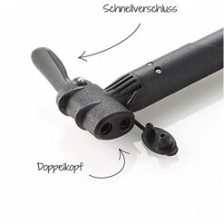 Fischer Pompa Per Bicicletta Doppia, Fissaggio Al Telaio, Nera, 85576 -Assistenza Domiciliare 70842226 4