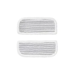 Woozoo ® By Ohyama, Set Di 2 Tamponi Morbidi, Progettato Per Assorbire Liquidi, Poliestere/nylon, Lavabile A Mano, Per Electric Mop IC-M01 - Soft PadMC-S01 - Bianco