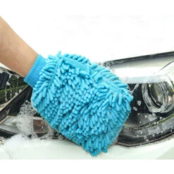 Guanto Per Lavaggio Auto In Morbida Ciniglia Microfibra -Assistenza Domiciliare 71366953 3