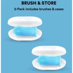 Set Di Spazzolini Da Dito, Design Ergonomico, Setole Avvolgenti Per Una Facile Pulizia Dei Denti, Cure Dentistiche -Assistenza Domiciliare 73334986 3