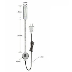 30LED Super Bright Macchina Da Cucire Per Abbigliamento Luce Multifunzionale Flessibile Per Macchina Da Cucire, Lampada A LED A Risparmio Energetico -Assistenza Domiciliare 77489918 5