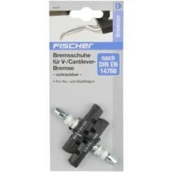 FISCHER Adulti Freni A V Schraubb Alluminio + Acciaio Pattino Del Freno, Nero, One Size -Assistenza Domiciliare 78339296 4