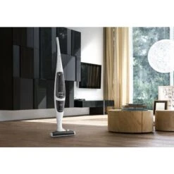 De'Longhi XL155.41 Scopa Elettrica Senza Sacco, Dotato Di Spazzola Parquet, Regolazione Elettronica Della Potenza, Filtro Hepa, Sistema EasyClean, Avvolgicavo, Impugnatura Ergonomica, 450 W, Bianco -Assistenza Domiciliare 78339540 2
