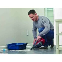 Black & Decker BLACK+DECKER DVA315J-QW Aspirabriciole Senza Fili Potente, Batteria Litio Bocchetta Aspirante Estendibile, Grigio E Rosso -Assistenza Domiciliare 78342554 4