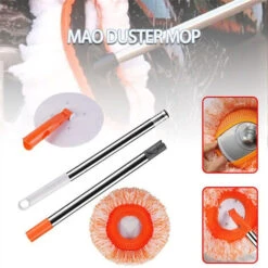 Mocio Per Pulizia Rotante Con Manico Regolabile Mocio Per Pulizia Inerte Per Detergente Per Vetri Per Pavimenti, Soffitti, Pareti Domestiche 1 Pz 10 Mocio Per Pulizia Rotante Con Manico Regolabile Mocio Per Pulizia Inerte Per Detergente Per Vetri Per Pavimenti, Soffitti, Pareti Domestiche 1 Pz -Assistenza Domiciliare 79448641 4