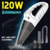 Aspirapolvere Per Auto Senza Fili 4 In 1 Da 120 W Con Ricarica USB Aspirapolvere Umido E Secco-nero -Assistenza Domiciliare 81888271 1