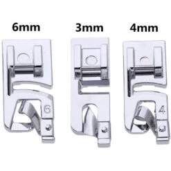 Pezzi Accessori Per Cucire, Orlo Arrotolato Stretto, Macchina Da Cucire, Set Di Piedini, Strumenti Per Cucire Per La Casa, Telaio Per Ricamo (3 Mm, 4 Mm, 6 Mm) -Assistenza Domiciliare 82868755 3