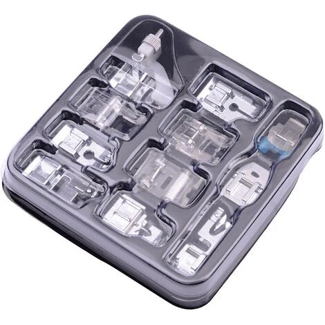 Set Di Piedini Per Macchina Da Cucire 11 Pezzi Piedino Per Macchina Da Cucire Professionale Per Lavori Di Cucito Janome Brother Singer Parti E Accessori Per Macchine Da Cucire Punto Invisibile Kit Di 6 Set Di Piedini Per Macchina Da Cucire 11 Pezzi Piedino Per Macchina Da Cucire Professionale Per Lavori Di Cucito Janome Brother Singer Parti E Accessori Per Macchine Da Cucire Punto Invisibile Kit Di - immagine 4
