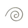 Cavo A Spirale Tondo In Maglia Porta Punti Per Maglieria Abbigliamento Fai Da Te Aghi Per Cucire Scialle Per Tappezzeria 1 Pezzo (argento) -Assistenza Domiciliare 85581021 1