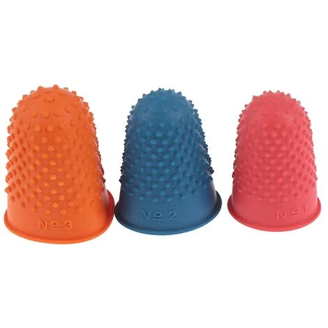 Ditale In Gomma Traspirante In Silicone Con Punta Delle Dita, Copridito, Quilting, Cucito, 5 Pezzi (arancione) 3 Ditale In Gomma Traspirante In Silicone Con Punta Delle Dita, Copridito, Quilting, Cucito, 5 Pezzi (arancione)