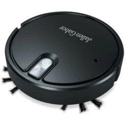 MINKUROW Robot Aspirapolvere Multifunzione 5 In 1, Aspirazione Potente E Intelligente Per Evitare Ostacoli, Pulizia Ultra Fine Per Marmo, Piastrelle In Ceramica, Pavimenti In Legno - Nero