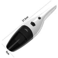 Trade Shop - Aspirapolvere Aspira Polvere Per Auto Palmare A 12v 120w + Accessori Kit Pulizia -Assistenza Domiciliare 85783956 3