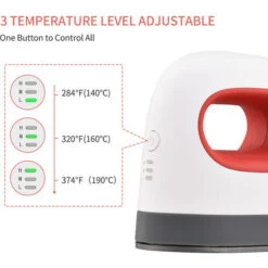 Mini Pressa A Caldo Stampa Di T-shirt Facile Riscaldamento Transfer Press Ferro Da Stiro Macchine Per Vestiti Borse Cappelli Cuscinetti Coperta Pelle (verde) -Assistenza Domiciliare 85894603 4