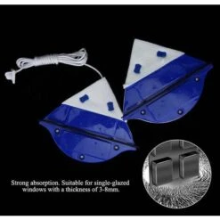 Lavavetri Magnetico Bifacciale Regolabile Magnetico Doppio Vetro Tergicristallo Aliante Facile Da Pulire Per 3-8mm 13Thirteen Glass Windows -Assistenza Domiciliare 86162593 4
