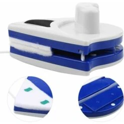 Detergente Per Vetri Strumento Per La Pulizia Del Vetro Della Finestra A Doppia Faccia In Plastica Strumento Per La Pulizia Del Vetro Della Finestra A Doppia Faccia Domestica -Assistenza Domiciliare 86167694 4