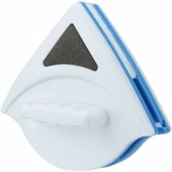 Lavavetri Magnetico, Spazzola Per La Pulizia Dei Vetri A Doppia Estremità, Lavavetri Magnetico A Doppia Estremità Con Corda Anticaduta Per Finestre Di Vetro Da 3-8 Mm (blu)