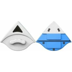 Lavavetri Magnetico, Spazzola Per La Pulizia Dei Vetri A Doppia Estremità, Lavavetri Magnetico A Doppia Estremità Con Corda Anticaduta Per Finestre Di Vetro Da 3-8 Mm (blu) -Assistenza Domiciliare 86176444 4