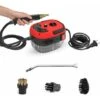 Pulitore A Vapore Portatile GTA 2500W, Macchina Per La Pulizia A Vapore Pressurizzata Ad Alta Temperatura Con Testine A Spazzola, Per Auto Da Bagno Mobili Da Cucina, Spina Europea Rossa - Spina Europe -Assistenza Domiciliare 86184947 1