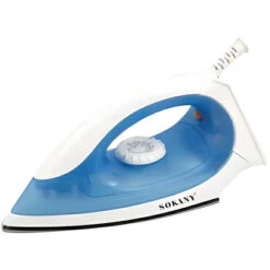 Ferro Da Stiro Da Viaggio A Secco 1000W Piastra Alluminio Portatile ES-898A