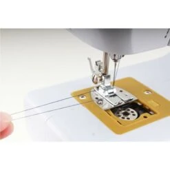 PRIXTON - Macchina Da Cucire Portatile P120 - Cassetto Per Accessori - Lampada Integrata - 16 Tipi Di Schemi - Pedale Incluso - Colore Giallo -Assistenza Domiciliare 86655525 4