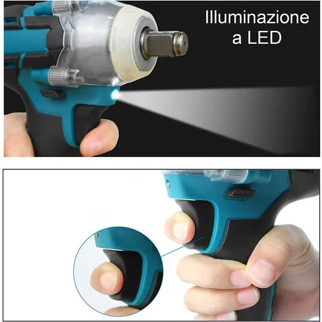 Trapano Avvitatore A Doppia Batteria Ad Impulsi Litio 20V Con Valigetta POB-280 5 Trapano Avvitatore A Doppia Batteria Ad Impulsi Litio 20V Con Valigetta POB-280 - immagine 3