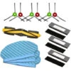 Set Di Panno Per Mocio Con Spazzola Filtro Confezione Da 5 Kit Accessori Di Ricambio Per Aspirapolvere Ecovacs Deebot Ozmo 920 950 Include 1 Spazzola Rotante 2 Spazzole Laterali 1 Filtro 1 Tampone Per -Assistenza Domiciliare 86853922 1