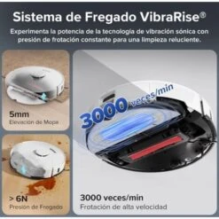 Roborock S7 Pro Ultra Aspirapolvere Robot,Aspirazione Di 5100 Pa,con Automatico Riempimento Acqua Svuotamento Pulizia Base -Assistenza Domiciliare 88009618 3