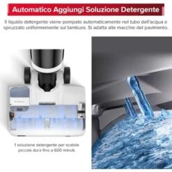 Roborock Dyad Pro Aspirapolvere Senza Fili Wet Dry, 17000pa Aspirapolvere Lavapavimenti Autoasciugante E Autopulente Con APP -Assistenza Domiciliare 89106242 4
