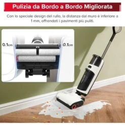 Roborock Dyad Pro Aspirapolvere Senza Fili Wet Dry, 17000pa Aspirapolvere Lavapavimenti Autoasciugante E Autopulente Con APP -Assistenza Domiciliare 89106242 5