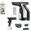 Bosch Spazzola Per Finestre A Batteria, Caricabatteria USB, Cinghia Da Polso, 2 Accessori, 3.6 V Batteria, Confezione In Cartone + Detergente Per Vetri E Superfici Non Porose, 500 Ml -Assistenza Domiciliare 90905103 1