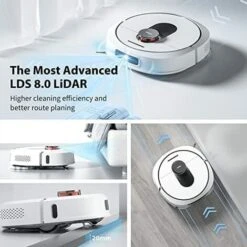 Roidmi EVA Base Cleaning Robot (Bianco) -Assistenza Domiciliare 91927111 4