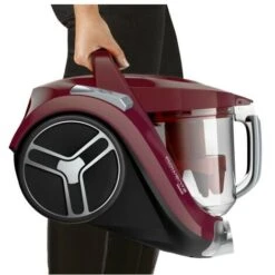 Rowenta Compact Power RO4871 Aspirapolvere A Traino Senza Sacco, Capacità Contenitore Polvere XXL, Tecnologia Ciclonica, Design Compatto, Animal Care Kit, 550 W, 75 Decibel, Porpora -Assistenza Domiciliare 91986757 3