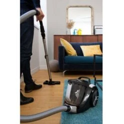 Rowenta Compact Power RO4871 Aspirapolvere A Traino Senza Sacco, Capacità Contenitore Polvere XXL, Tecnologia Ciclonica, Design Compatto, Animal Care Kit, 550 W, 75 Decibel, Porpora -Assistenza Domiciliare 91986757 4