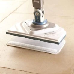 Black & Decker BLACK+DECKER FSM1616-QS Scopa A Vapore Lavapavimenti Steam Mop, Testa Pivotante Per Tutte Le Superfici, Autoselect Per La Regolazione Del Vapore, 2600 W, Serbatoio Estraibile Da 1050 Ml,Bianco Blu -Assistenza Domiciliare 92775963 4