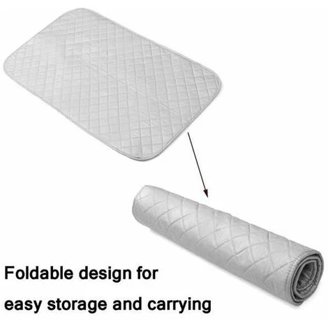 None Panno Da Stiro 48x85CM In Grigio 5 None Panno Da Stiro 48x85CM In Grigio - immagine 3