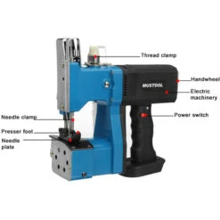 Macchina Da Cucire Multifunzionale Elettrica Portatile Da 1000 W. Macchina Per La Chiusura Della Borsa Della Macchina Per La Chiusura Della Borsa -Assistenza Domiciliare 93374423 3